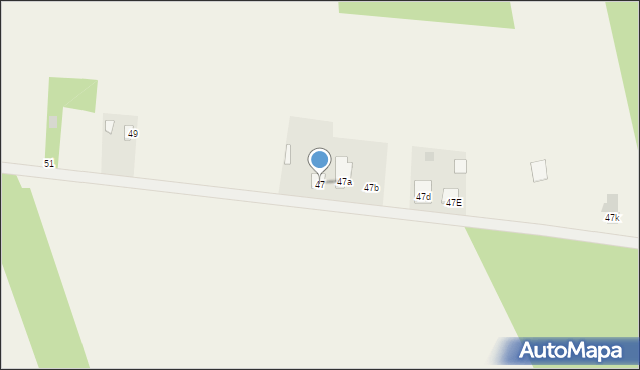 Wierzbówka, Wierzbówka, 47, mapa Wierzbówka