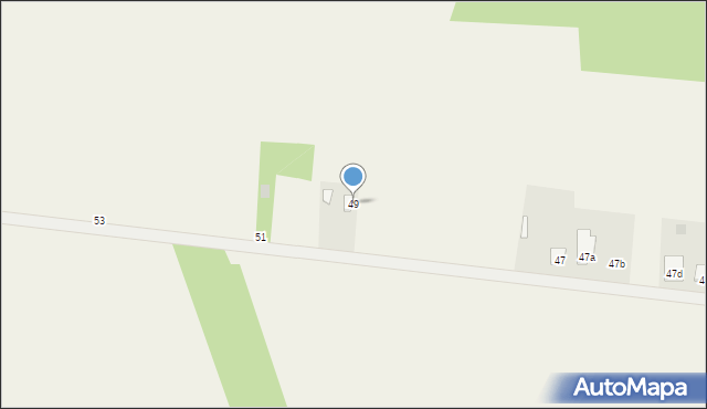 Wierzbówka, Wierzbówka, 49, mapa Wierzbówka