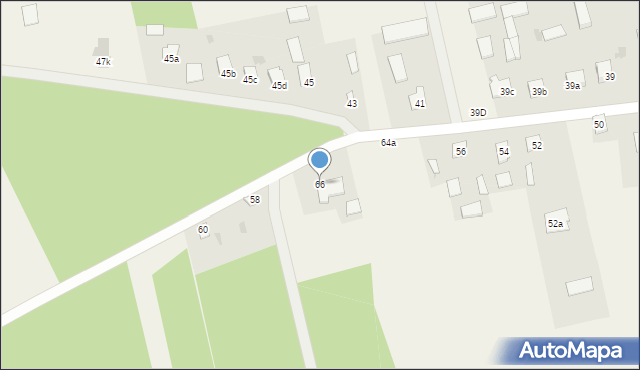 Wierzbówka, Wierzbówka, 66, mapa Wierzbówka