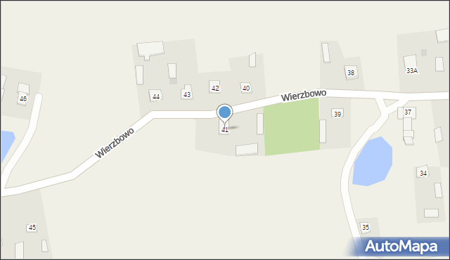 Wierzbowo, Wierzbowo, 41, mapa Wierzbowo