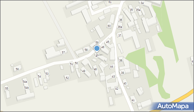 Wierzch, Wierzch, 47, mapa Wierzch