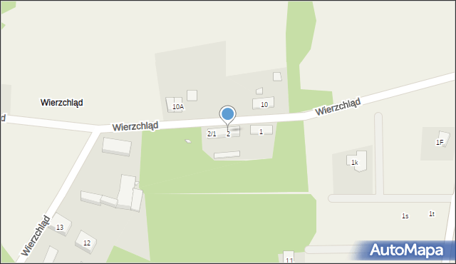 Wierzchląd, Wierzchląd, 2/3, mapa Wierzchląd