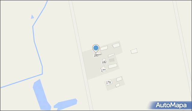 Wierzchlesie, Wierzchlesie, 183, mapa Wierzchlesie