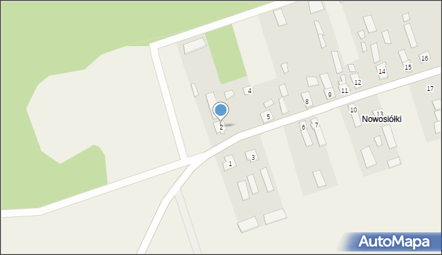 Wierzchlesie, Wierzchlesie, 2, mapa Wierzchlesie