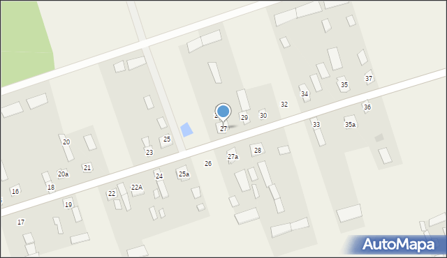 Wierzchlesie, Wierzchlesie, 27, mapa Wierzchlesie