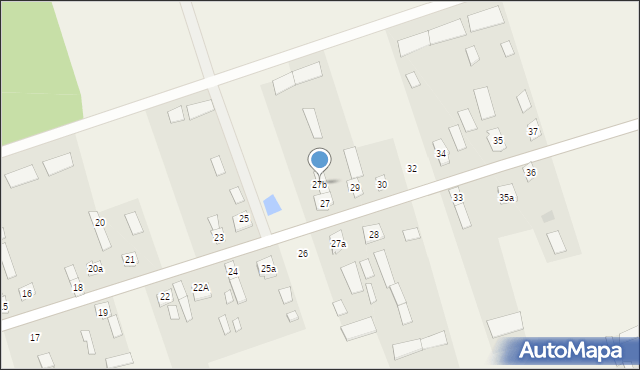 Wierzchlesie, Wierzchlesie, 27b, mapa Wierzchlesie