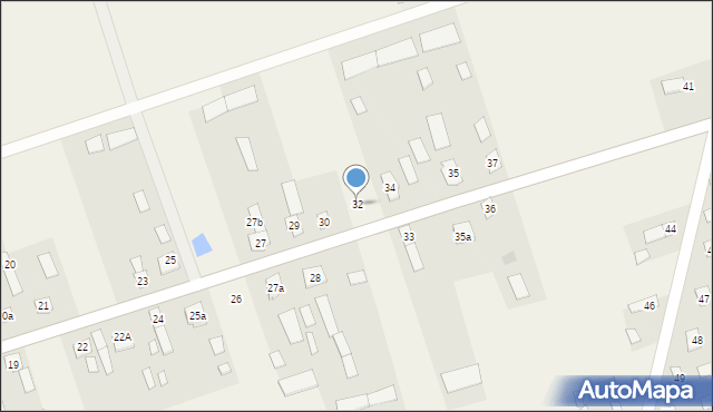 Wierzchlesie, Wierzchlesie, 32, mapa Wierzchlesie