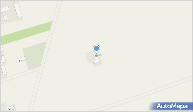 Wierzchlesie, Wierzchlesie, 68, mapa Wierzchlesie