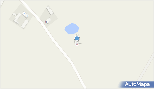 Wierzchominko, Wierzchominko, 11, mapa Wierzchominko