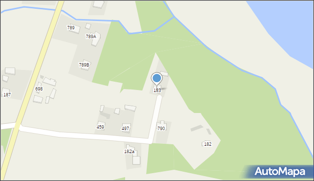 Wierzchosławice, Wierzchosławice, 183, mapa Wierzchosławice