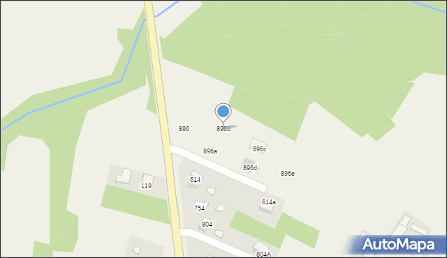 Wierzchosławice, Wierzchosławice, 896b, mapa Wierzchosławice