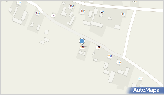 Wierzchowina, Wierzchowina, 151, mapa Wierzchowina