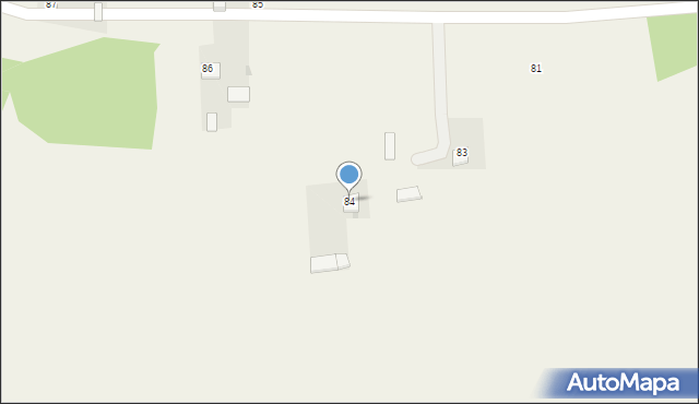 Wierzchowiny, Wierzchowiny, 84, mapa Wierzchowiny