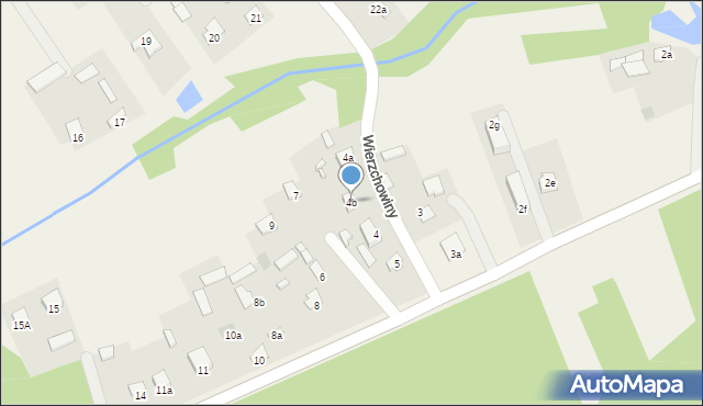 Wierzchowiny, Wierzchowiny, 4b, mapa Wierzchowiny