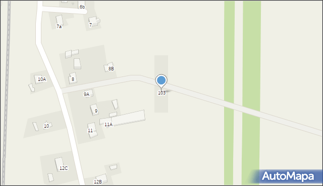 Wierzchowiny, Wierzchowiny, 103, mapa Wierzchowiny