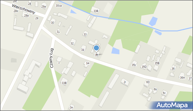 Wierzchowiny, Wierzchowiny, 35, mapa Wierzchowiny