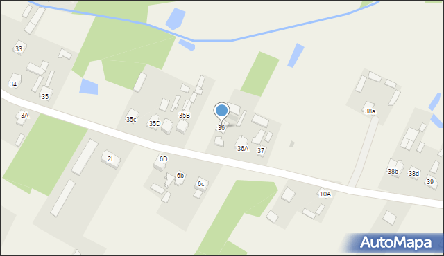 Wierzchowiny, Wierzchowiny, 36, mapa Wierzchowiny