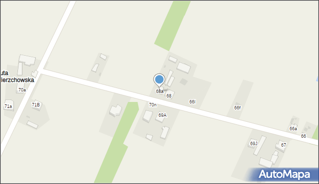 Wierzchowiny, Wierzchowiny, 68a, mapa Wierzchowiny