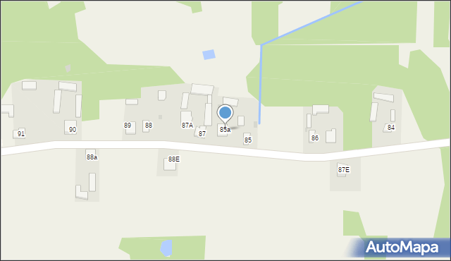 Wierzchowiny, Wierzchowiny, 85a, mapa Wierzchowiny