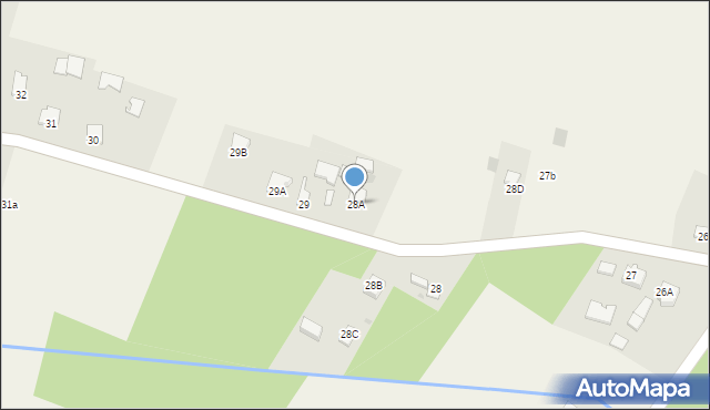 Wierzchowiny, Wierzchowiny, 28A, mapa Wierzchowiny