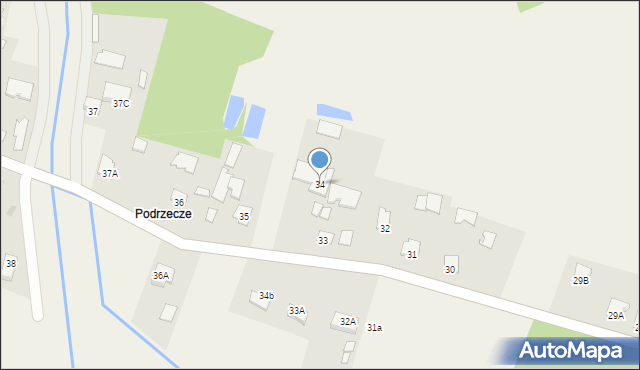 Wierzchowiny, Wierzchowiny, 34, mapa Wierzchowiny