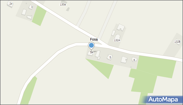 Wierzchowiny, Wierzchowiny, 5A, mapa Wierzchowiny