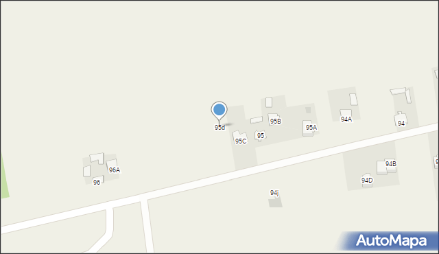 Wierzchowiska, Wierzchowiska Drugie, 95d, mapa Wierzchowiska