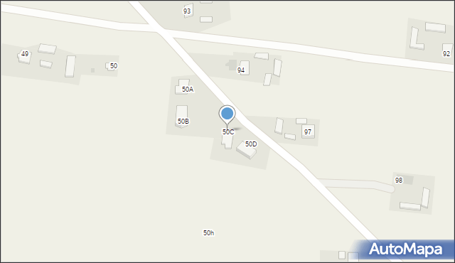 Wierzchowiska, Wierzchowiska Pierwsze, 50C, mapa Wierzchowiska