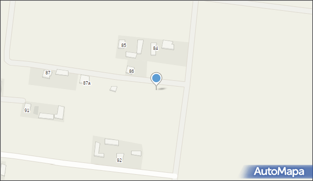 Wierzchowiska, Wierzchowiska Pierwsze, 87b, mapa Wierzchowiska