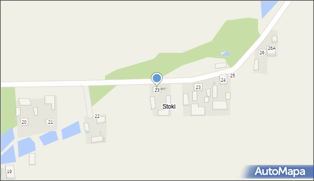 Wierzchowiska Pierwsze, Wierzchowiska Pierwsze, 23, mapa Wierzchowiska Pierwsze