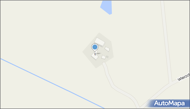 Wierzchówko, Wierzchówko, 6, mapa Wierzchówko