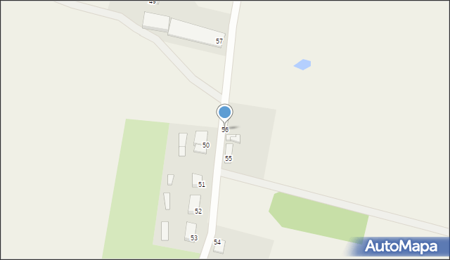 Wierzchowo, Wierzchowo, 56, mapa Wierzchowo