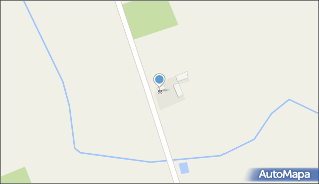 Wierzchuca Nagórna, Wierzchuca Nagórna, 88, mapa Wierzchuca Nagórna