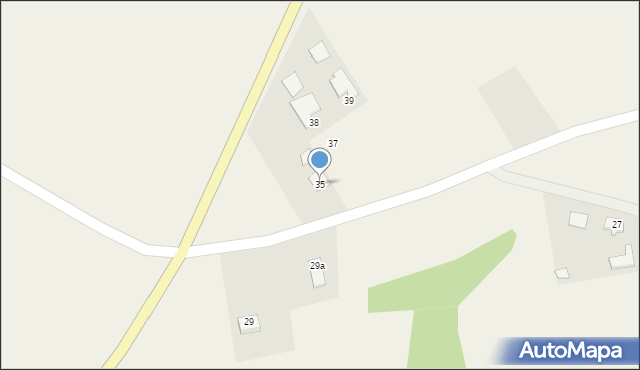 Wierzchucice, Wierzchucice, 35, mapa Wierzchucice