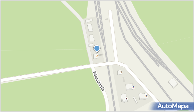 Wierzchucin, Wierzchucin, 2, mapa Wierzchucin