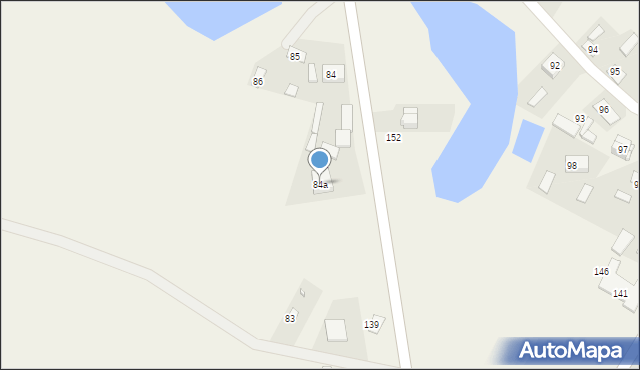 Wierzchucin Królewski, Wierzchucin Królewski, 84a, mapa Wierzchucin Królewski