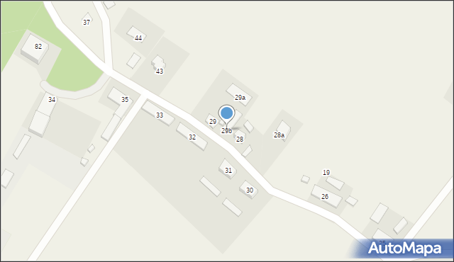 Wierzchucinek, Wierzchucinek, 29b, mapa Wierzchucinek