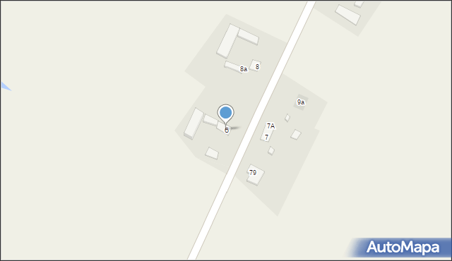 Wierzchucinek, Wierzchucinek, 6, mapa Wierzchucinek