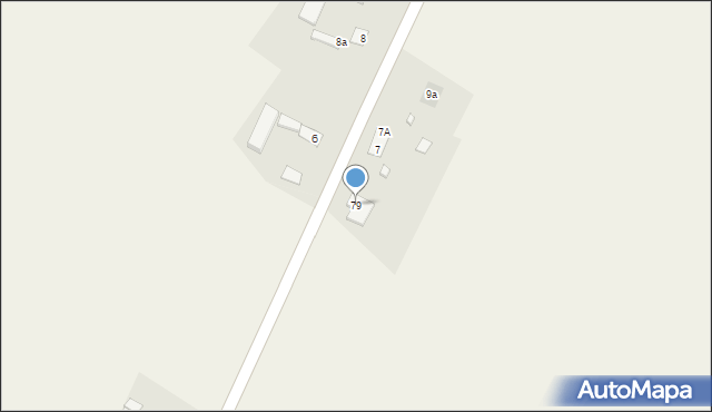 Wierzchucinek, Wierzchucinek, 79, mapa Wierzchucinek