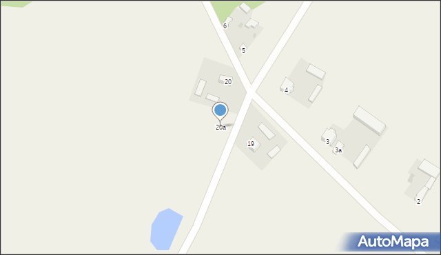 Wierzchy, Wierzchy, 20a, mapa Wierzchy