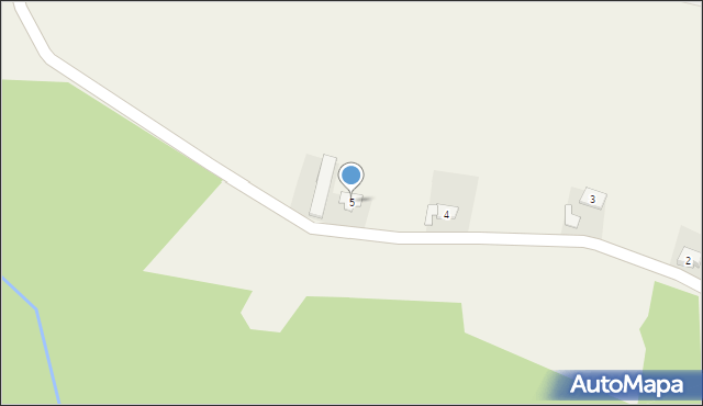 Wierzchy, Wierzchy, 5, mapa Wierzchy