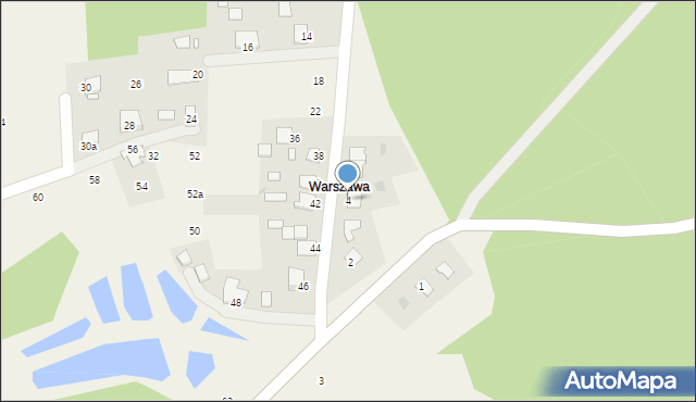 Wierzchy, Wierzchy, 4, mapa Wierzchy