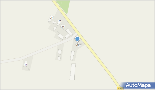 Wierzchy, Wierzchy, 28, mapa Wierzchy