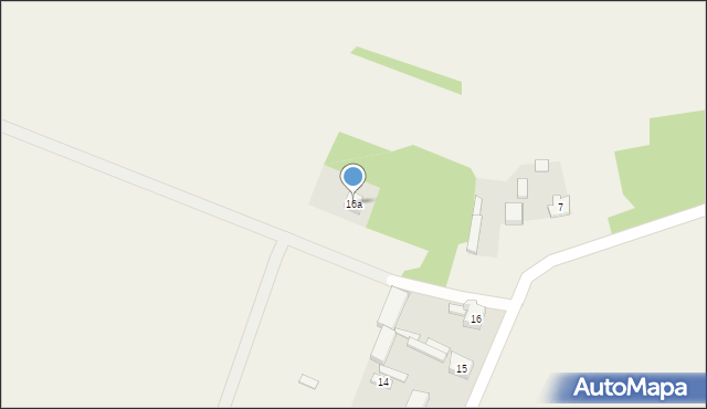 Wierzchy Kluckie, Wierzchy Kluckie, 16a, mapa Wierzchy Kluckie