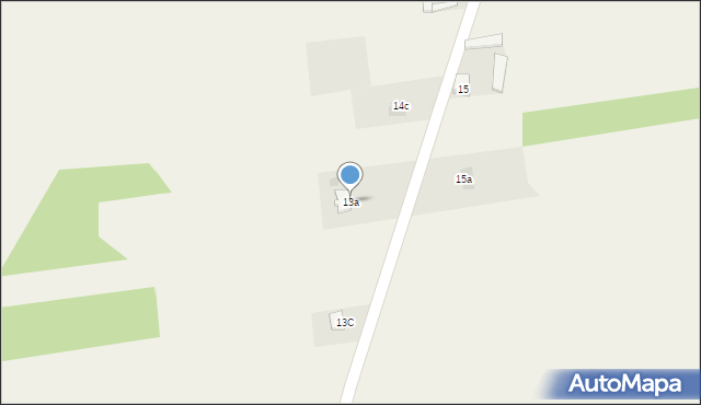 Wierzelin, Wierzelin, 13a, mapa Wierzelin