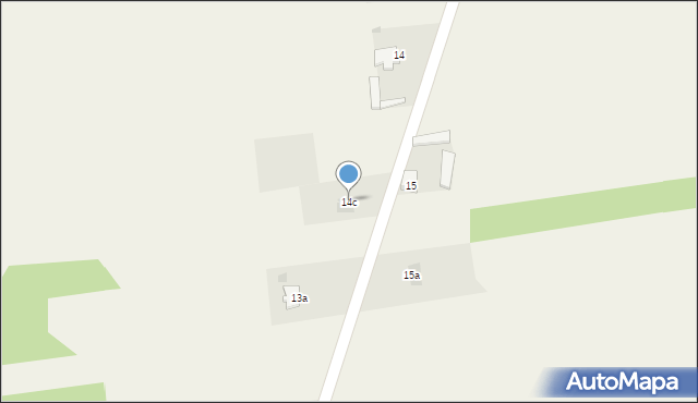 Wierzelin, Wierzelin, 14c, mapa Wierzelin