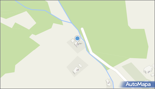 Wieściszowice, Wieściszowice, 13, mapa Wieściszowice