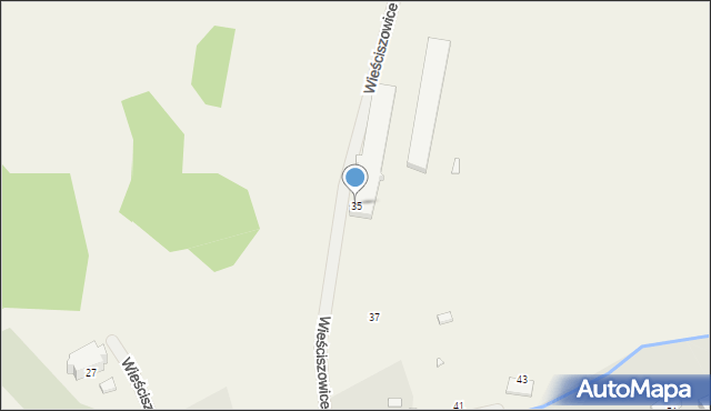 Wieściszowice, Wieściszowice, 35, mapa Wieściszowice