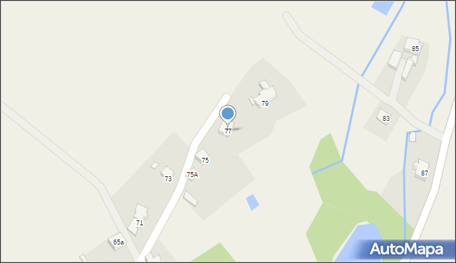 Wieściszowice, Wieściszowice, 77, mapa Wieściszowice