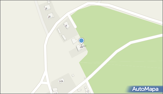 Wieszczyna, Wieszczyna, 14c, mapa Wieszczyna